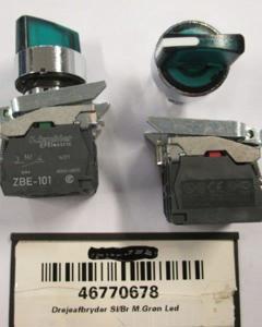 Rotary switch open/closed w/green cable